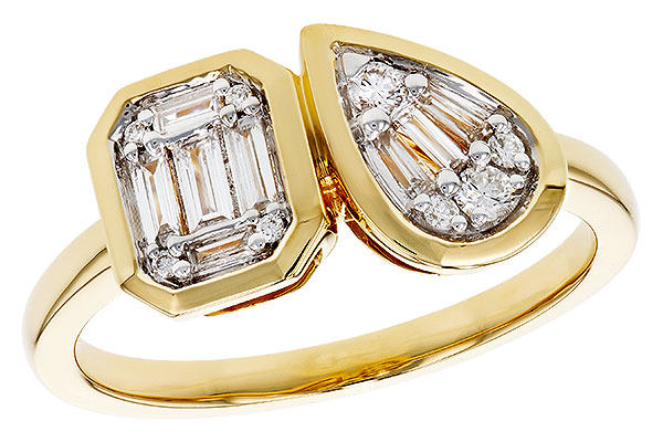 A283-98527: LDS DIA RG .17 TW BAGUETTE .25 TW