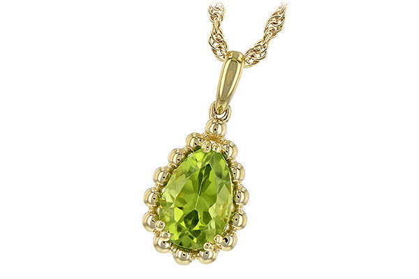 D198-49445: NECKLACE 1.30 CT PERIDOT