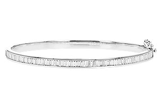 D283-01263: BANGLE 1.02 TW BAGUETTE DIAMONDS