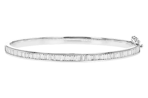 D283-01263: BANGLE 1.02 TW BAGUETTE DIAMONDS