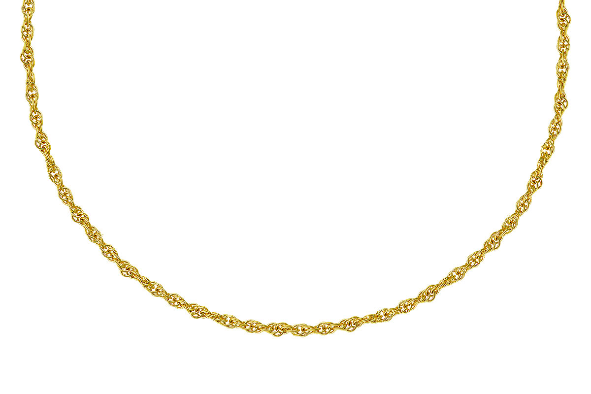 D283-05790: ROPE CHAIN (22IN, 1.5MM, 14KT, LOBSTER CLASP)