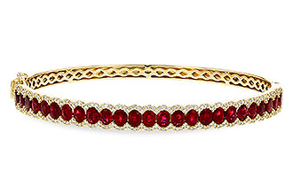 D283-98463: BANGLE 5.04 TW RUBY 5.60 TGW