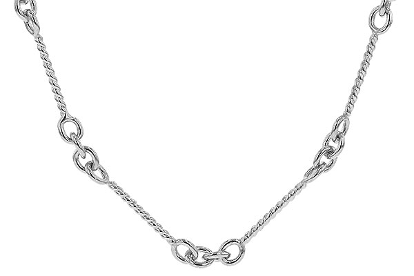 E283-05808: TWIST CHAIN (18IN, 0.8MM, 14KT, LOBSTER CLASP)