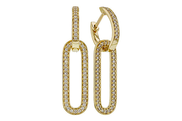 F283-93999: EARRINGS .54 TW