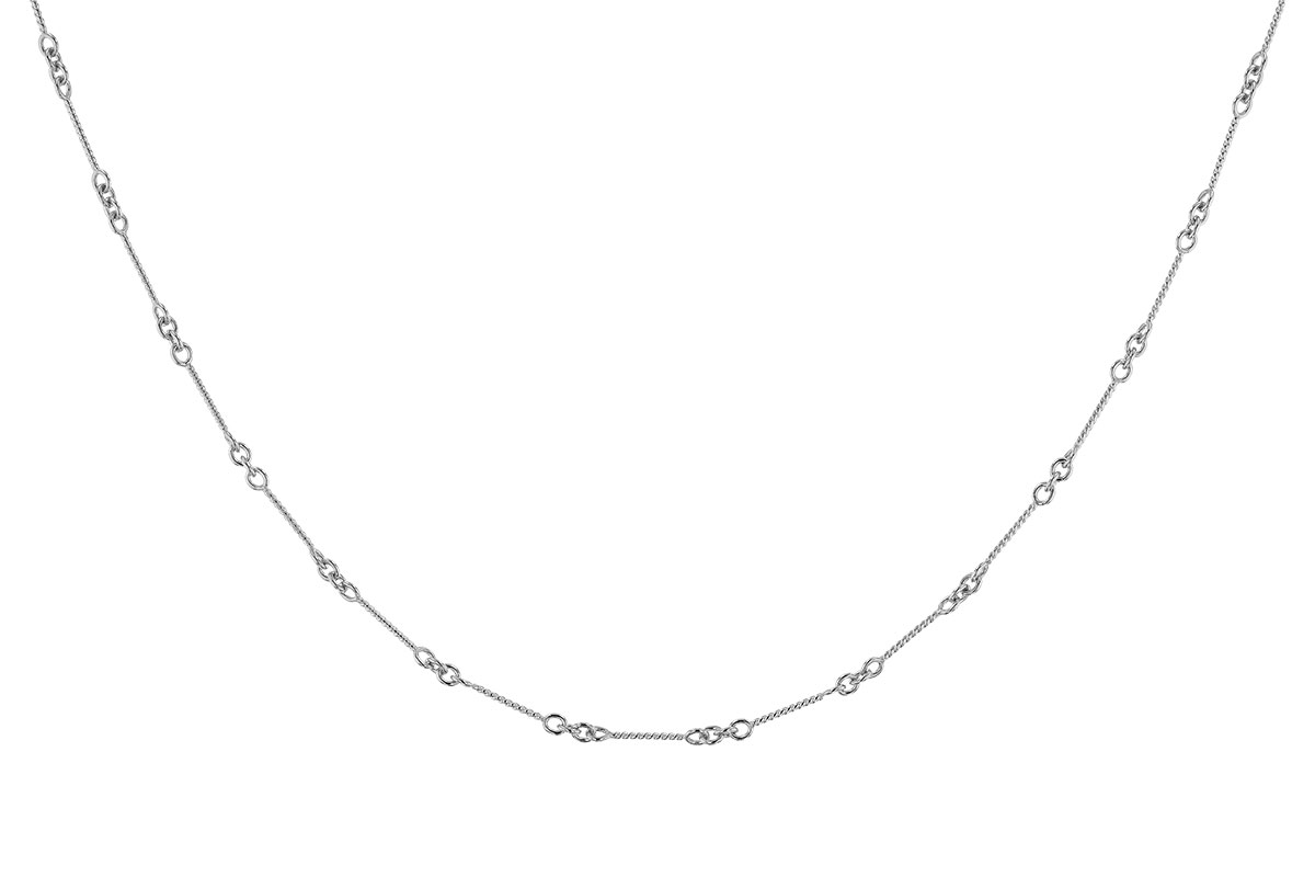 H283-05808: TWIST CHAIN (8IN, 0.8MM, 14KT, LOBSTER CLASP)