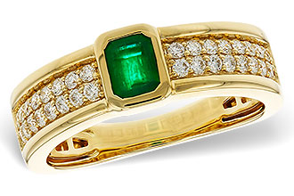 K283-97626: LDS RG .42 EMERALD .75 TGW (5x4MM EM)
