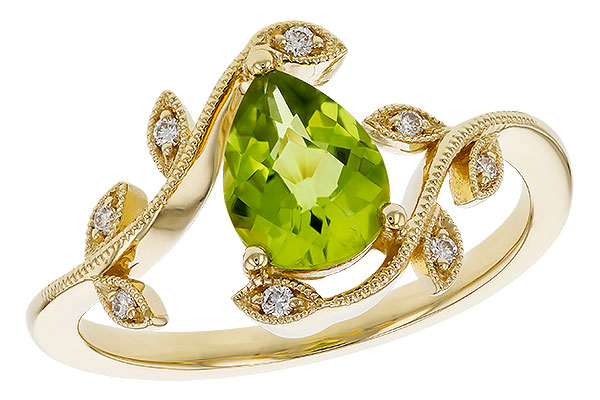 M283-93071: LDS RG 1.16 PERIDOT 1.22 TGW (8x6MM PER)